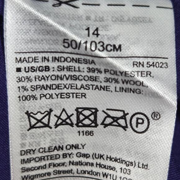 Banana Republic Purple Tie Back Sheath Dress. Size 14 - Picture 10 of 10